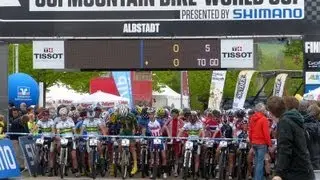 UCI Mountain Bike World Cup 2013 in Albstadt, Germany. Men Juniors.