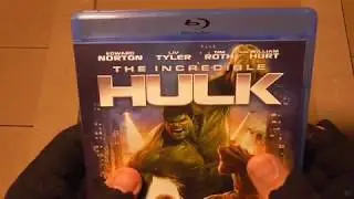 The Incredible Hulk  Blu ray unboxing ASMR