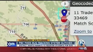 PBC school bus tracking system back on track