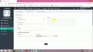 I Assist sowtware - Inward Outward Register