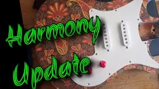 Harmony H-804 guitar update!