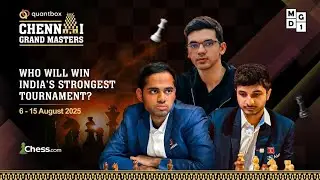 Quantbox Chennai Grand Masters 2025: Arjun v. van Foreest & Vidit v. Robson In Rd 2