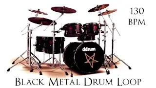 Black Metal Drum Loop 130 bpm