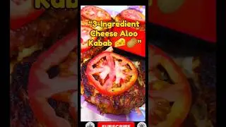 3-Ingredient Homemade Cheese Aloo Kabab|#worldkazaikawithresh #shorts#viralshorts#food