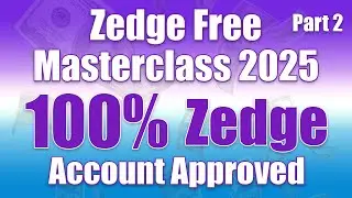 Zedge ফ্রী মাস্টারক্লাস Part 2 | 100% Zedge Account Approved 2025 | মোবাইল ওয়ালপেপার আপলোড করে ইনকাম
