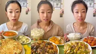 Chinese Home-Cooked Food Mukbang | Realistic Eating Sounds No Talking #336
