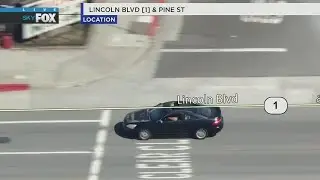 LAPD chase through Venice