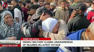 Israeli occupation forces open fire at Palestinians near aid site | QNews