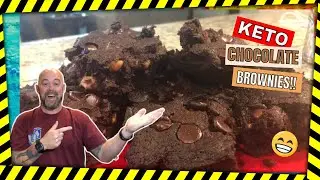 Keto Chocolate Brownies for Beginners!  SUPER SIMPLE and EASY!