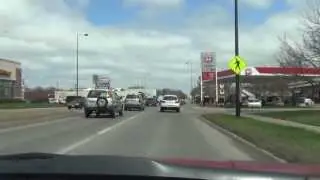 Car Camera - Lincoln, NE - Wilderness Ridge to Central Lincoln . 2013 ( ネブラスカ州リンカーン市 )