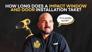 How Long Does a Full Impact Window Installation Really Take?