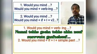 Would you mind...? In Oromo