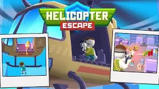 Helicopter Escape 3D / Rescue Air Shooter from Hell / Levels 11-15