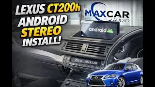 LEXUS CT-200H Stereo installation