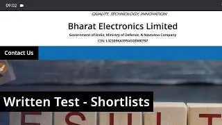 BEL Probationary Engineer Result 2026 Cut Off Marks Merit List, Score Card Download /BEL Result 