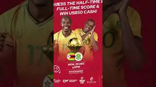 Zimbabwe vs South Africa | AFCON Group B Match Preview 🔥