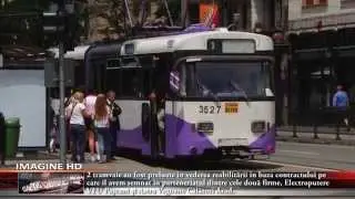 Două tramvaie au fost preluate &icirc;n vederea reabilitării &icirc;n baza contractului pe care &icirc;l avem semnat