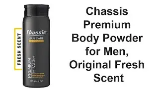 Chassis Premium Body Powder Features (for Men)