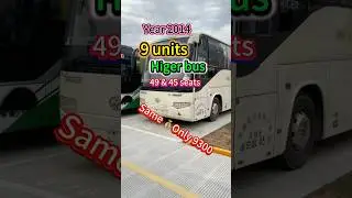 9pcs higer almost same first come first serve#buses#busmaniacommunity #transportation#usedbus#higer