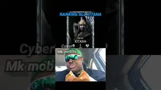 Mk mobile:- Ranking All Kitana #mkmobile #mortalkombatmobile #shortsfeed #shortvideo #shorts