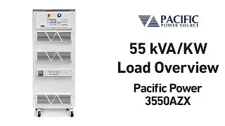 55 kVA/kW Electric Load Overview - Pacific Power 3550AZX