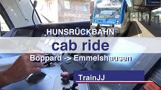 Drivers Eye View Germany | F&uuml;hrerstandsmitfahrt Boppard - Emmelshausen | Hunsr&uuml;ckbahn | Cab Ride