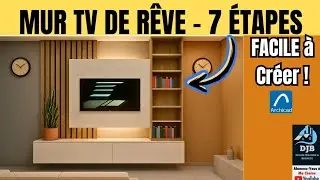 How to Create a Designer TV Wall from A to Z in ArchiCAD &ndash; Complete 7-Step Tutorial!