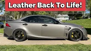 DIY - Lexus IS Interior Seat Detailing