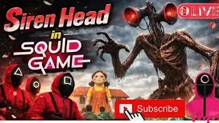 🎮 Scary siren Squid Game Live 🔴 Red Light 🟢 Green Light Live || gameplay || #live #livestream