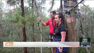 Near The Cove: TreeUmph Adventure - Ages 5 & up: 7 rope courses with various levels of difficulty.
