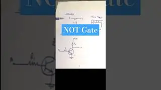 NOT Gate Circuit Operation. Easy Explanation