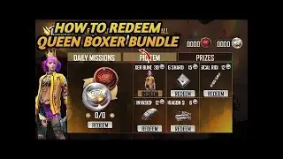 How to Get queen boxer Bundle Free Full Details//How To Claim This Free Rewards//PrajinViruz