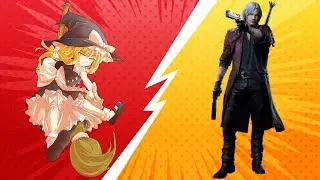 Marisa Kirisame vs Dante [GMOD]