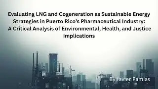 Evaluating LNG and Cogeneration as Sustainable Energy Strategies in Puerto Rico.