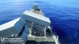 Naval Strike Missile Lauch From USS Gabrielle Giffords [LCS 10]
