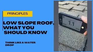 Low Slope Roof Inspection + Handy App for Roof Pitch Measurements!