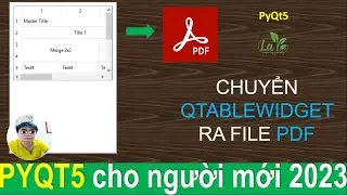 B74: chuyển Qtabewidget ra file pdf 2023 