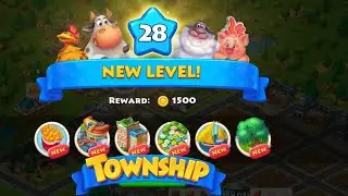 🎮 Township Level 28 Gameplay | Big Upgrades, New Buildings & Farming Tips! 🏡🚜