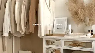 Minimalist Room Tour Spring/Summer 2020, White and Beige Tones Aesthetic