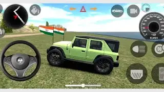 Modified Mahendra Thar Car Game | ( Gadi Wala Game ) Indian Cars Simulator Games   