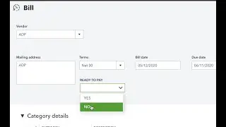QuickBooks Online Custom Fields - Open Bills 