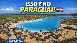 Condomínio Costa del Lago no Paraguai novos lotes e apartamentos — praia particular e marina