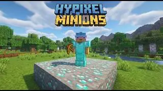 I Added HYPIXEL MINIONS to Minecraft Bedrock! (Download Addon)
