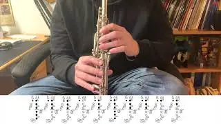 Arroz Con Leche B&ouml;hm Clarinet with Tabs