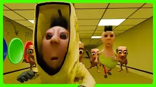 Tung Tung Tung Sahur vs Hamood Habibi in The Backrooms - Part 2 (Found Footage)