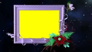 HD Free Background Animated Photo Frame Video| Wedding Frame Video Loop Downloads | DMX HD BG 107