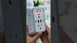 Modern Home Charging Solution: Multi Plug Outlet Extender Review#homeimprovement