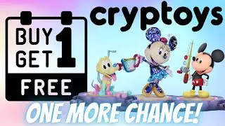 CRYPTOYS MICKEY AND FRIENDS BOGO DEAL ANNOUNCED!