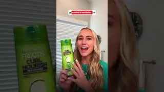 Garnier Fructis Curl Nourish Shampoo Review | Sulfate-Free  #CurlyHair