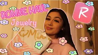 ROMWE Jewelry HAUL ✨